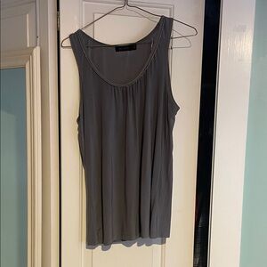 The Limited Gray Sleeveless Top
